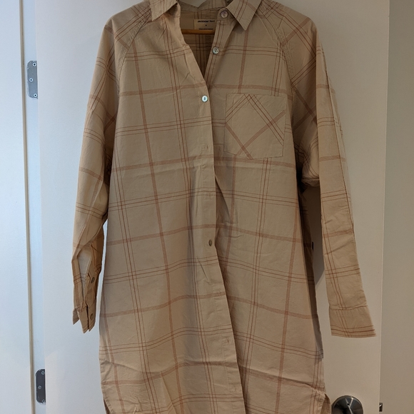 Jackson Rowe Beau Dress - Sandcastle Plaid BNWT - Picture 5 of 8